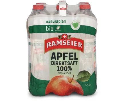 Ramseier Bio Apfelsaft trüb 6x1.5l