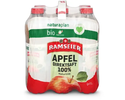 Ramseier Naturaplan Bio Apfelsaft 6x1l