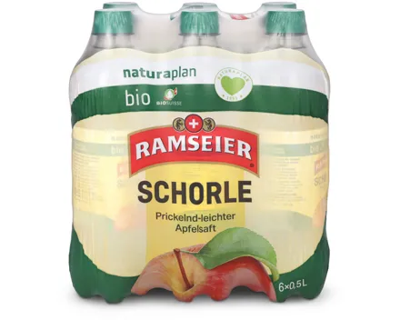 Ramseier Naturaplan Bio Apfelschorle 6x50cl