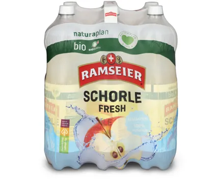 Ramseier Naturaplan Bio Schorle Fresh 6x1,5l