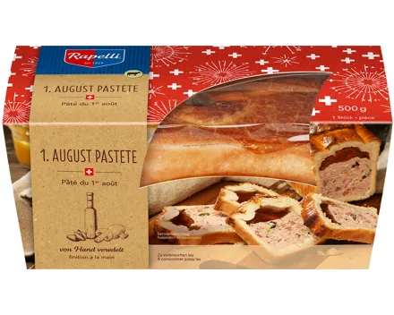 Rapelli 1.-August-Pastete