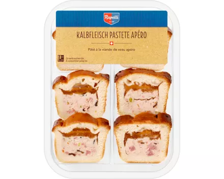 Rapelli Kalbfleisch Pastete Apéro
