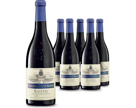 Rasteau AOC Château Saint-André 6x 75cl (2023) – Rotwein, Frankreich (0.75l)