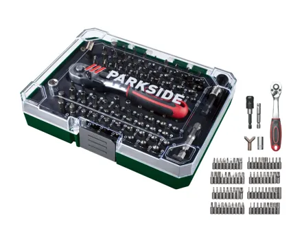 Ratschen-Bit-Set, 81-tlg.