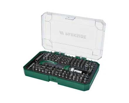 Ratschen-Schraubendreher Bit-Set, 115-tlg.