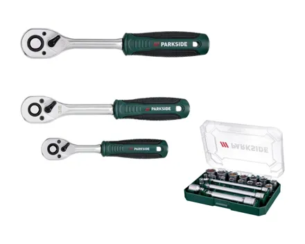Ratsche/Ratschen-Set/Steckschlüsseleinsätze