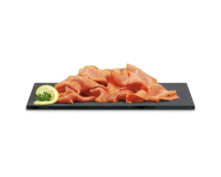 Rauchlachs Scotland geschnitten