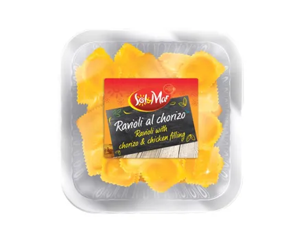 Ravioli mit Chorizo