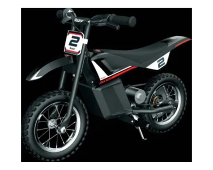 Razor Dirt Rocket Mx125 Black+Decal kit