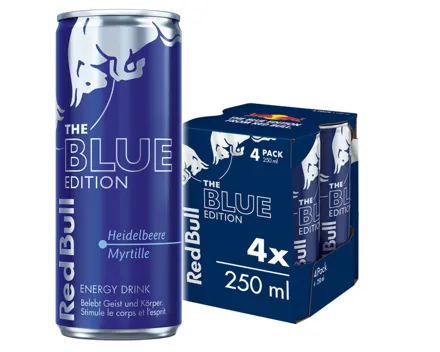 Red Bull Blue Edition 4x25cl