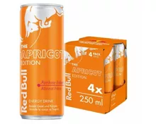 Red Bull Energy Drink The Apricot Edition Aprikose-Erdbeere 4x25cl