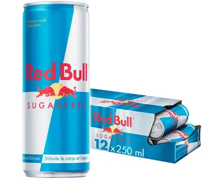Red Bull Sugarfree 12 x 25 cl