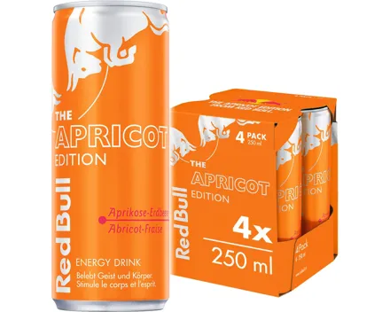 Red Bull The Apricot Edition 4 x 25 cl