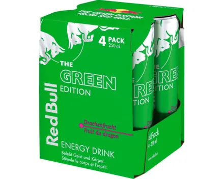 Red Bull The Green Edition 4 x 25 cl