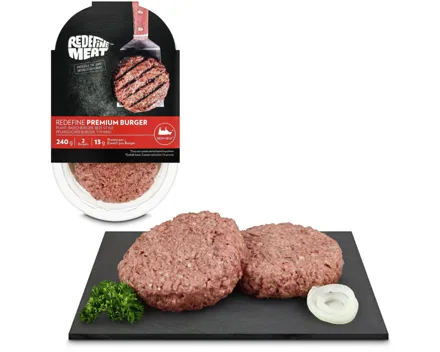 Redefine vegane Alternative zu Burger