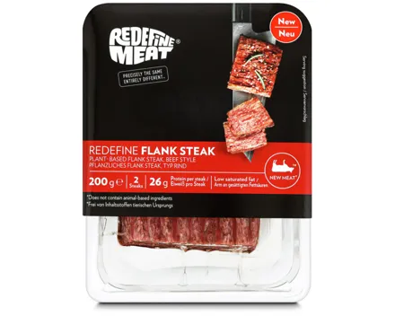 Redefine vegane Alternative zu Flank Steak