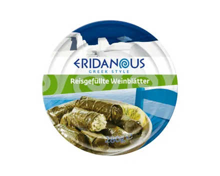 Reisgefüllte Weinblätter