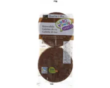 Reiswaffeln Fairtrade Milchschokolade