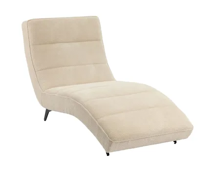 Relaxliege Wave Stoff beige