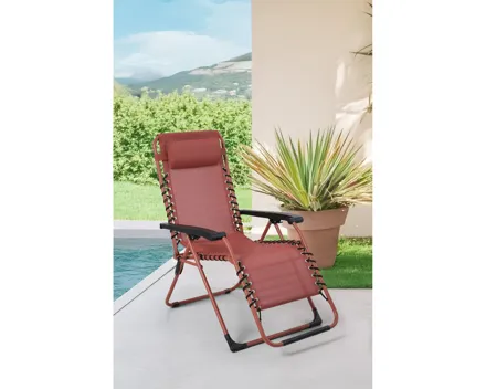 Relaxstuhl Brindisi, terracotta