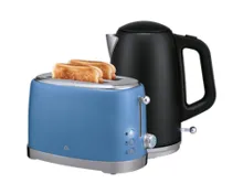 Retro Wasserkocher und Toaster