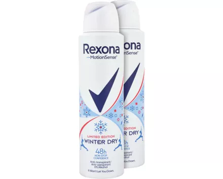 Rexona Aero Winter Edition Dry 2 x 150 ml
