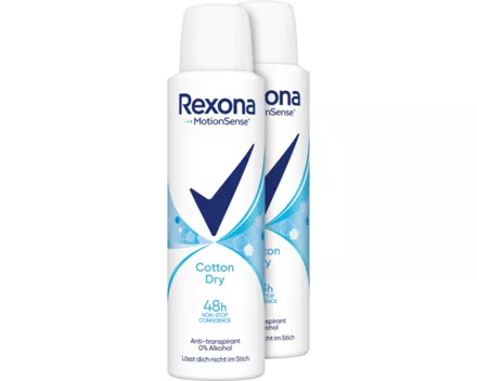 Rexona Deaodorant Aero Cotton 2 x 150 ml