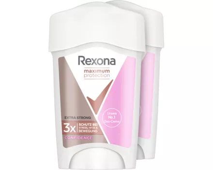 Rexona Deo Crème Maximum Protection Confidence 2 x 45 ml