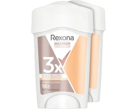 Rexona Deo Creme Maximum Protection Sport 2 x 45 ml