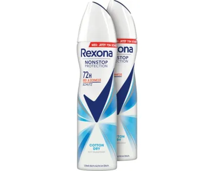 Rexona Deospray Cotton 2 x 150 ml