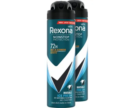 Rexona Deospray Invisible Men 2 x 150 ml