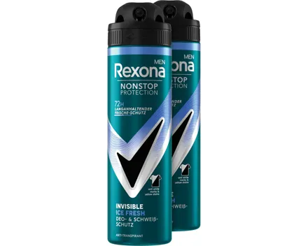 Rexona Deospray Invisible Men 2 x 150 ml
