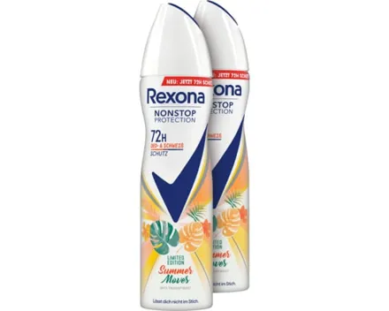Rexona Deospray Summer Moves 2 x 150 ml
