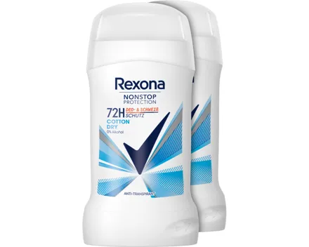 Rexona Deostick Cotton Dry Anti-Transpirant 2 x 40 ml