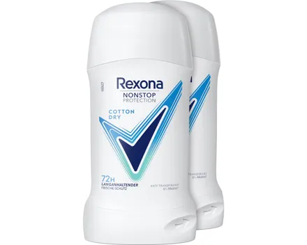 Rexona Deostick Cotton Dry Anti-Transpirant 2 x 40 ml