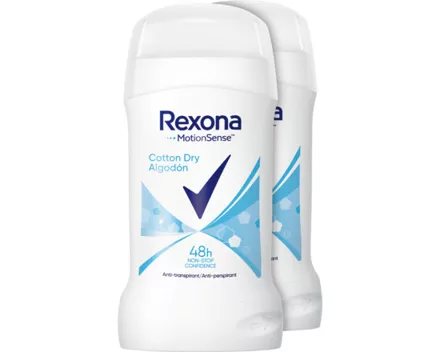 Rexona Deostick Cotton Dry Anti-Transpirant 2 x 40 ml