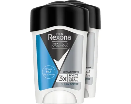 Rexona Men Deo Crème Maximum Protection 2 x 40 ml