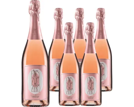 Rheingau Eins-Zwei-Zero Sparkling Rosé alkoholfrei Leitz 6x 75cl, Deutschland (0.75l)
