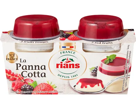 Rians La Panna Cotta 5 Rote Früchte
