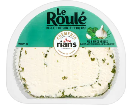 Rians Roulé mit Knoblauch und Kräutern