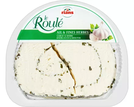 Rians Roulé mit Knoblauch und Kräutern