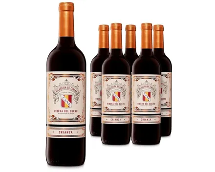 Ribera del Duero DO Crianza Selección de Fincas Cune 6x 75cl (2021) – Rotwein, Spanien (0.75l)