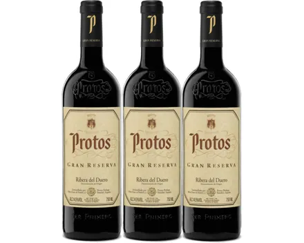 Ribera del Duero DO Protos Gran Reserva 3x 75cl (2017) – Rotwein, Spanien (0.75l)