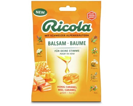 Ricola Bonbons Balsam Honig & Karamell