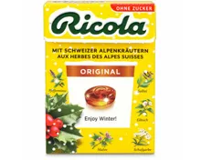 Ricola Bonbons Kräuter ohne Zuckerzusatz 2x50g