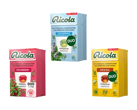 Ricola Duopack