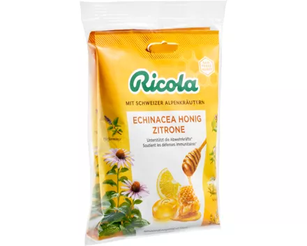 Ricola Kräuterbonbons Echinacea Honig Zitrone