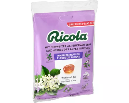 Ricola Kräuterbonbons Holunderblüten