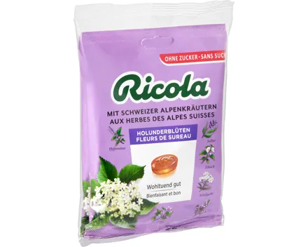 Ricola Kräuterbonbons Holunderblüten