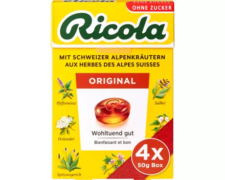 Ricola Kräuterbonbons Original